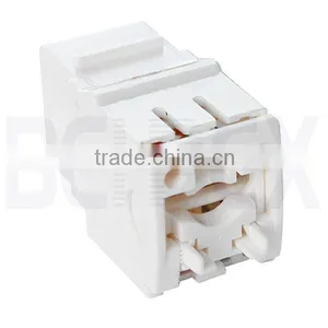 Cat6a Keystone Jack, Cat6a UTP Keystone Jack, Cat6a Unshielded Keystone Jack thumbnail-1