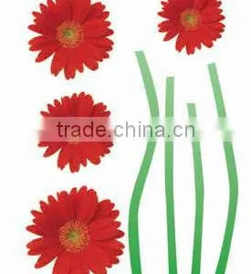 Cute Big Red Flower Wall Sticker thumbnail-1