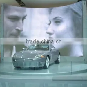 Outdoor Full Color LED Display P8 DIP Curve Arc Display thumbnail-1