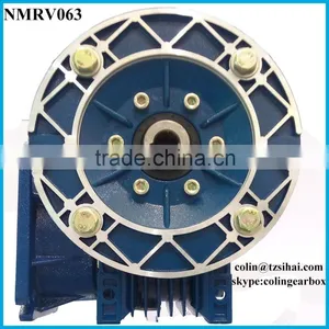 NMRV063 Aluminum Reducer Input Output Flange, Electric Gearmotor thumbnail-3
