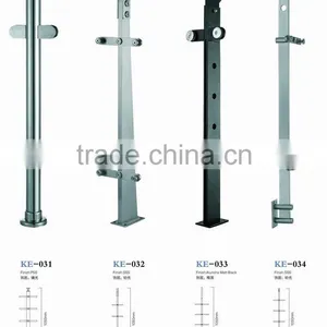 Design Stainless Steel Stair Railing Post, Hot Sale Railing Post Project thumbnail-3