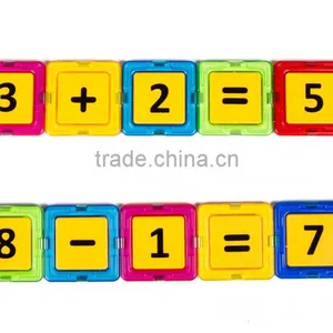 DIY Educational Plastic Magnetic Connecting Building Blocks thumbnail-6