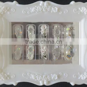 Nail Tips Fake Nail Art Tips Artificial Fingernails With Different Style thumbnail-2