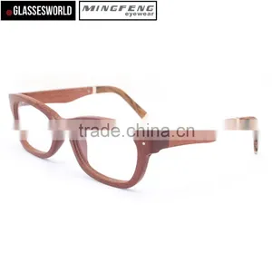 2015 Fashionable Wood Frame Glasses Wholesale in China Factory FW941 thumbnail-1