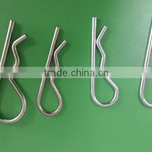 Steel Zinc Plated Industry R Type Hair Pin Chain Hook Metal Key Ring in Best Rigging Hardware Manufacturer thumbnail-4