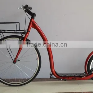 26-18'' Steel Frame, Suspension Shocking Proof And Disc Brake Adult Kick Bike thumbnail-1