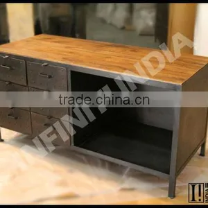 INDUSTRIAL VINTAGE CHESTDRAWER FURNITURE,INDUSTRIAL FURNITURE thumbnail-1