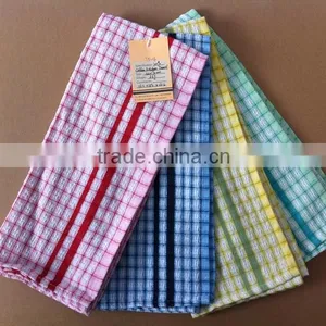 China Supplier Waffle Check Tea Towels With Four Colours thumbnail-1