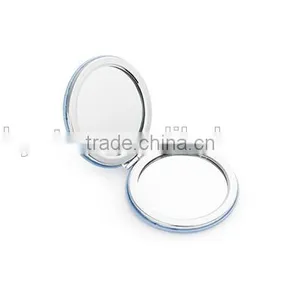 Hot Sale PU Double Round Mirror Cosmetics thumbnail-4