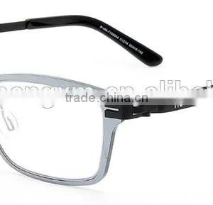 Transparent TR Full Frame With Stainless Temples for Man Spectacles thumbnail-1