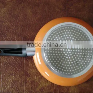 Aluminum Alloy Non Stick Coating Skillets / Skillet Frying Pan With Induction Bottom thumbnail-1
