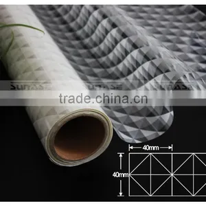 Decorative PET White Prism Gradation Glass Protective FilmSimilar to 3M Window Film thumbnail-1