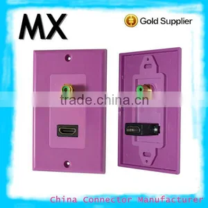 Electrical Socket Waterproof Panel Wall Hdmi Wall Plate thumbnail-1