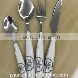 Plastic Handle Cutlery Set With Low Price and High Quality Made by Junzhan Factory Directly thumbnail-5