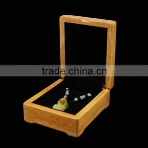 Custom Glossy Finished Chinese Antique Wood Jewelry Box thumbnail-3