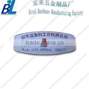 Strucked Nickel Metal Nameplates for Company Name thumbnail-1