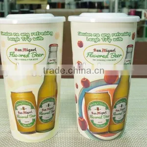 Promotional Gift Custom Logo Color Changing Plastic Mug thumbnail-6