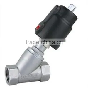 Compressor Male Straight 2 Way Air Actuated Angle Seat Valve thumbnail-2