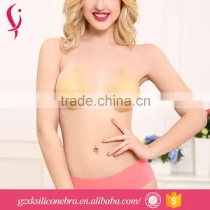 Push Up Silicone Bra Hot Sexy Images Silicone Strapless Low Back Bra thumbnail-1
