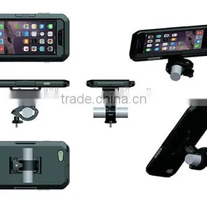 Motorcycle Scooter Mobile Phone Waterproof Case Holder for Samsung Galaxy S6 With 360 Degree Swivel Ball Head Quality Choice thumbnail-4
