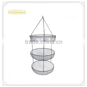 Metal Wire Desk Storage Basket Sundries Basket Fruit Basket for Home Deco thumbnail-3