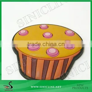 Sinicline Custom 3d Soft PVC Patch for Cute Ladies/kids Clothing thumbnail-1