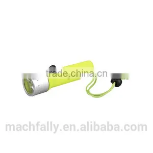 Power Source Flashlight ABS Body Material With Q5 Lamp Beads Diving Flashlight Diving Torch Flashlight thumbnail-4