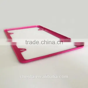 2015 Wholesale Pink Custom License Plate Frames thumbnail-4