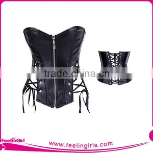 China GuangDong Xxxl Sexy Leather Corset Tops Pattern thumbnail-1