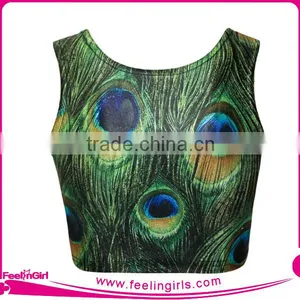 Factory Price Fancy Wholesale Summer Crop Tops Fancy thumbnail-6