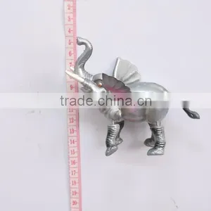 Pearl Powder 4 Inch Plastic Thailand Elephant Tourist Souvenir Magnet thumbnail-4