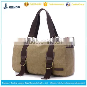 Wholesale Canvas Handbag Canvas Tote Bag for Men and Women thumbnail-3