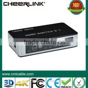 Hot New Product for 2015 Remote Control Ultra hd 5 Port Hdmi Switch thumbnail-5