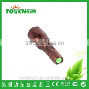2015 Newly Big Rang Zoomable XML T6 LED Rechargeable Flashlight Torch thumbnail-2