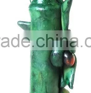 Figurine Shaped Hand Crafted Smoking Pipes - MJ The Leaf Man thumbnail-5