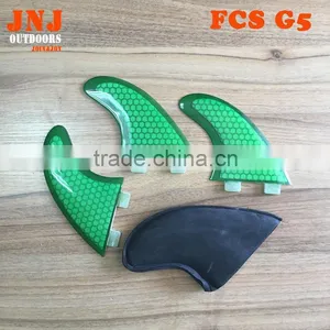 Fiberglass Honeycomb Surfboard Table FCS G5 Fin thumbnail-1