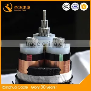 Power Station Application and PVC Jacket XLPE Insulated Cable Electric Cable Three Phase thumbnail-5