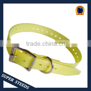 Fluorescent Yellow Fashionable Tpu Dog Collar and Leash thumbnail-1