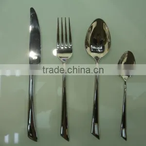 F002 Flatware Set; Stainless Steel Set thumbnail-1