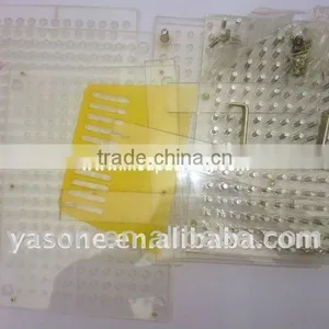 187 Holes Manual Capsule Filling Machine + Tamping Tool Size 00 a thumbnail-1