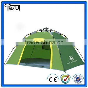Waterproof 3-4 Person Double Layer Automatic Instant Outdoor Camping Family Tent Inflatable Camping Tent thumbnail-1