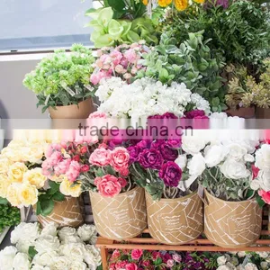 High Quality and Easy to Use Home Decoration Items Short Stem Flower for Shop Decoration thumbnail-1
