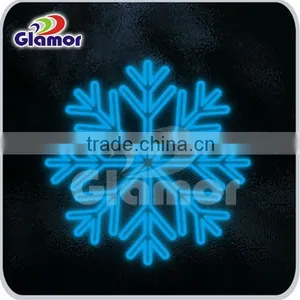LED Rope Light Motif/2D LED Snowflake Motif Light for Holiday With CE UL thumbnail-1