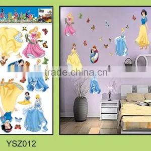 Customized Cartoon High Quality Best Price Pvc Home Decor Wall Sticker for Girls thumbnail-1