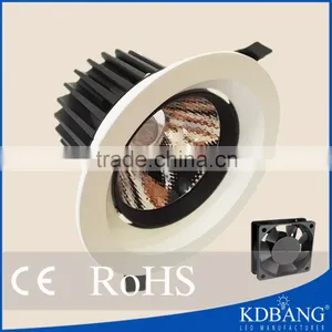 Led 50w Downlight Spotlight With Mini Fan thumbnail-1