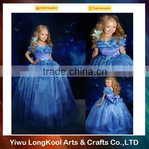 2016 Wholesale Luxury Girls Fashion Princess Dress Chiffon Cinderella Dress thumbnail-3