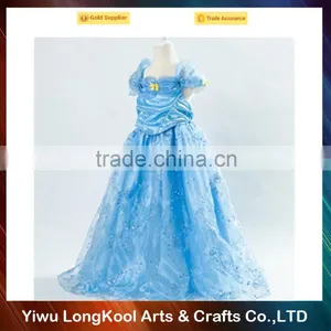 New Fashion Hot Sale Cute Baby Girl Wedding Dress Cosplay Frozen Girl Dress thumbnail-4