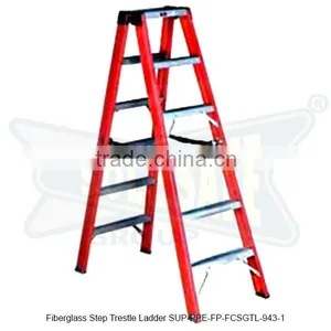 Fiberglass Step Trestle Ladder ( SUP-PPE-FP-FCSGTL-943-1 ) thumbnail-1