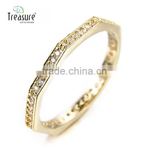 Multi-color Charming Wholesale Jewelry Fashion Diamond Engagement Ring Zircon Ring thumbnail-5