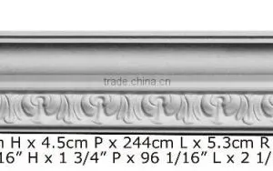 2015 High Quality Good Price Beautiful Luxury Decorative pu Carving Cornice Mouldings thumbnail-6